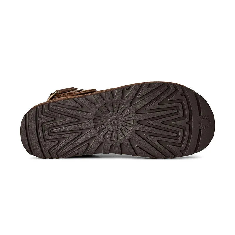 Women's Goldenstar Villa Clog Dark Chestnut
