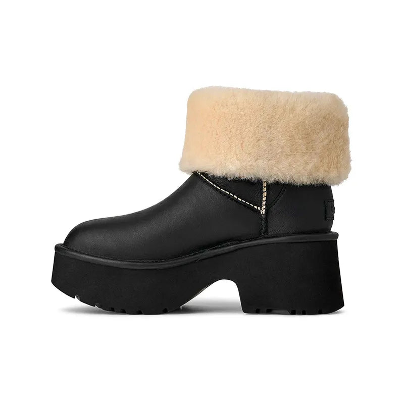 Women's Esmee Leather Boot Black