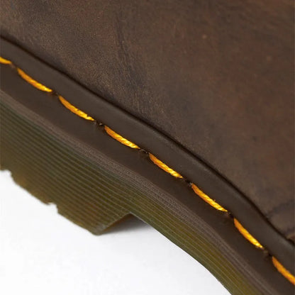 Men's 1461 Dark Brown Crazy Horse