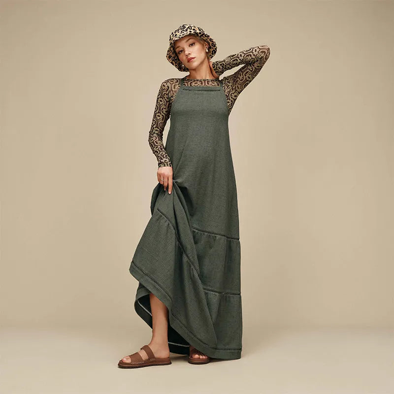 Women's Goldengaze Slide Dark Chestnut