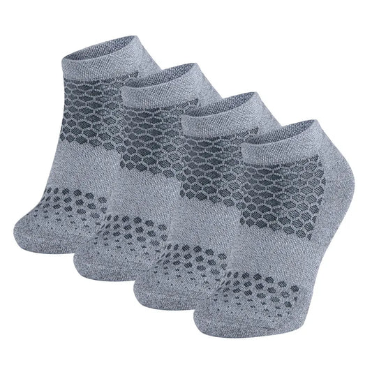 Men's Large No Show 4 Pack