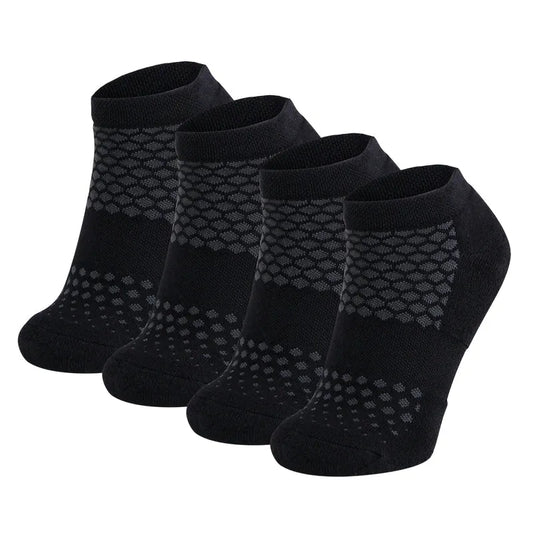 Men's Large No Show 4 Pack