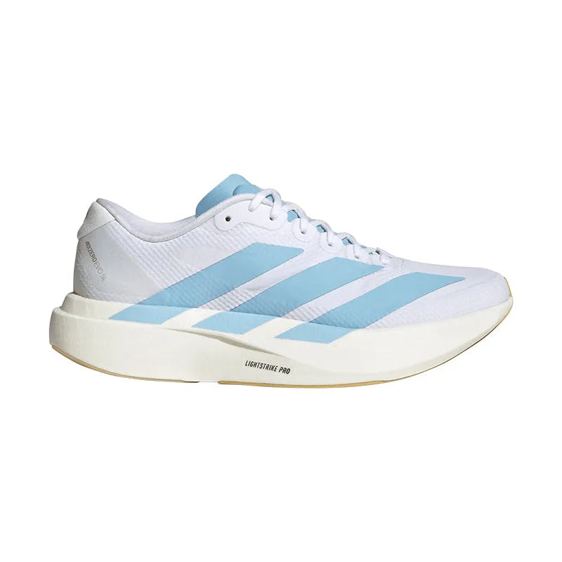 Men's Adizero EVO SL White/Clear Blue/Gold