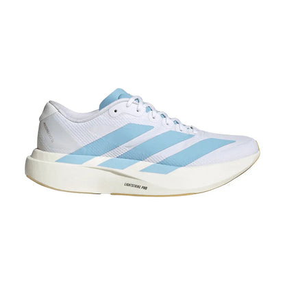 Men's Adizero EVO SL White/Clear Blue/Gold