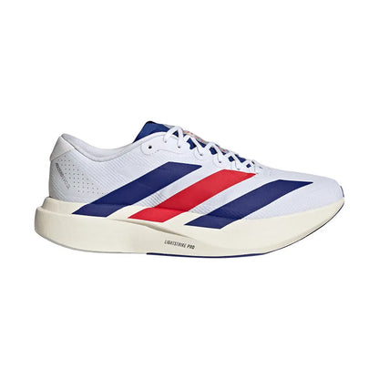 Men's Adizero EVO SL White/Mystery Ink/Ruby