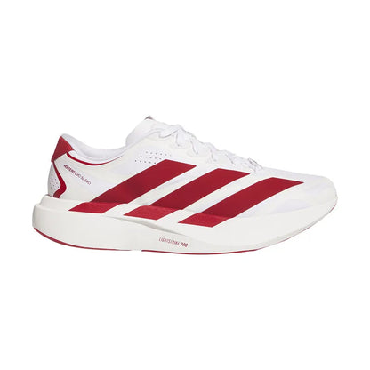 Men's Adizero EVO SL Indiana White/Victory Red