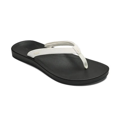 Women's Uiki Bright White/Lava Rock
