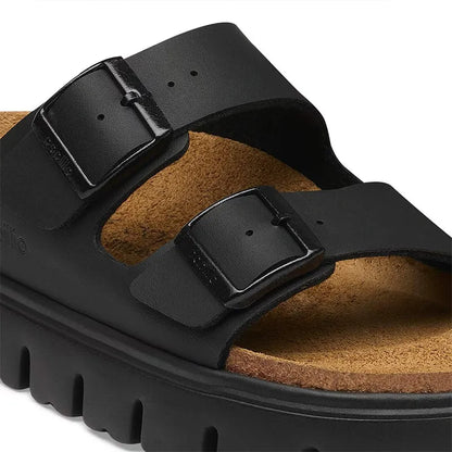 Women's Arizona Chunky Narrow Black Birko-Flor