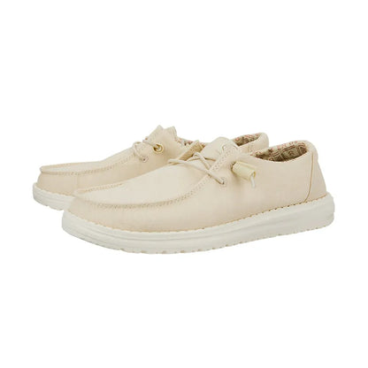 Women's Wendy Stretch Canvas Off White
