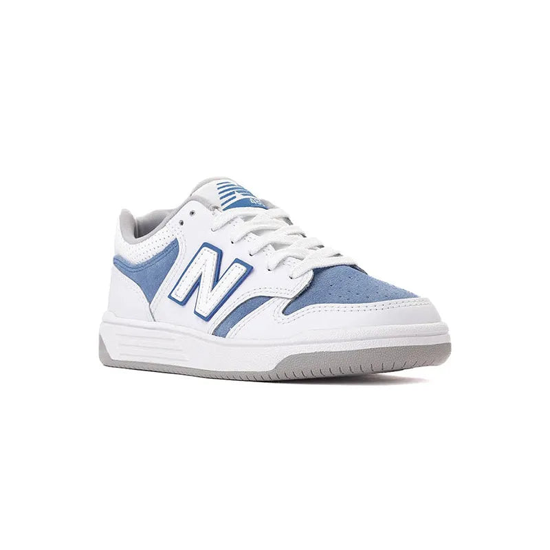 Kid's Grade School 480 White/Sea Stone