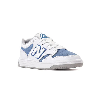 Kid's Grade School 480 White/Sea Stone