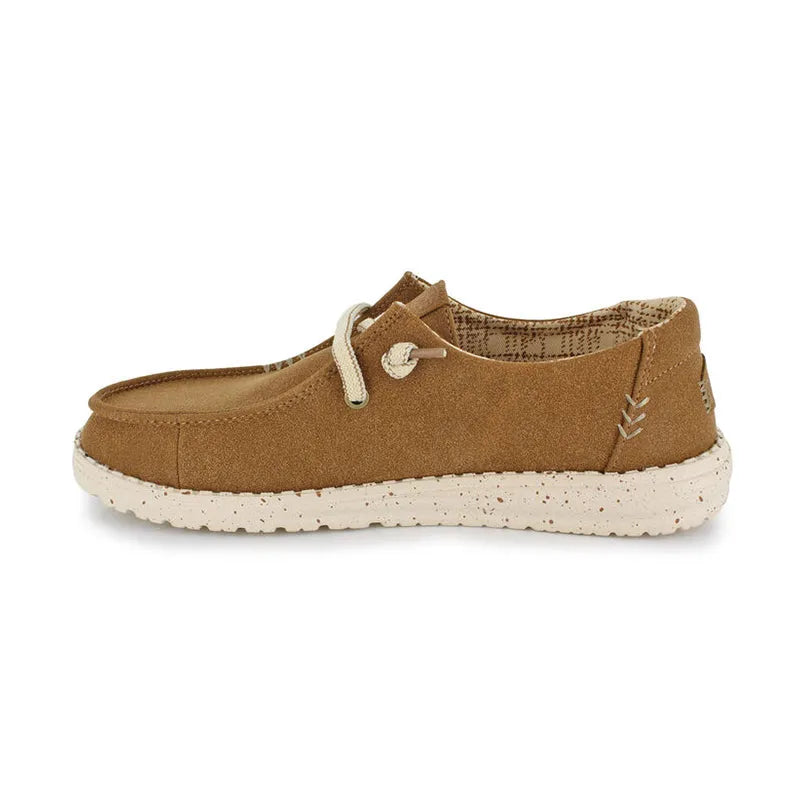 Women's Wendy Textile Suede Light Brown