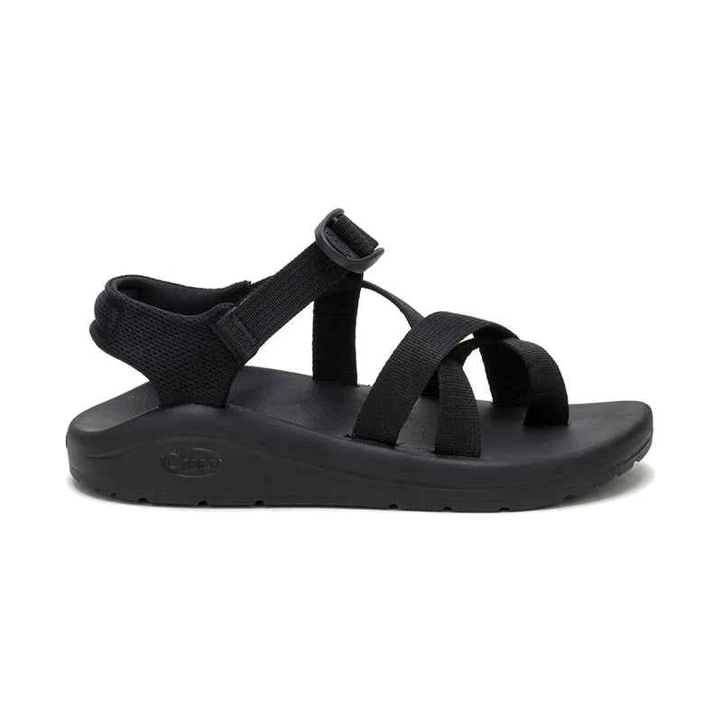Women's CushZ Toe Loop Black