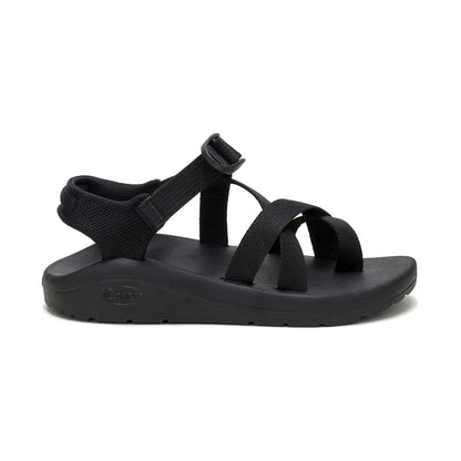Women's CushZ Toe Loop Black