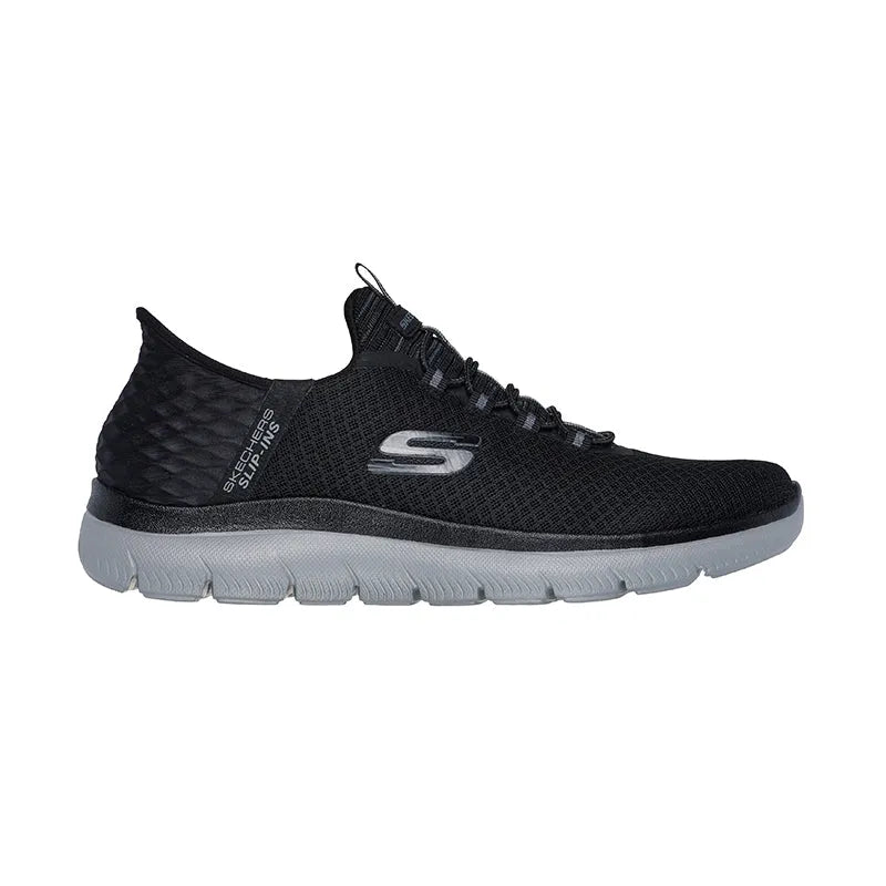 Men's Slip-ins Summits High Range (WIDE) Black Mesh/Trim