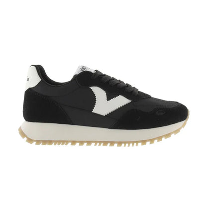 Women's Viento Nylon & Serraje Negro