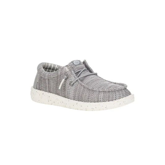 Kid's Grade School Wally Stretch Sox Grey