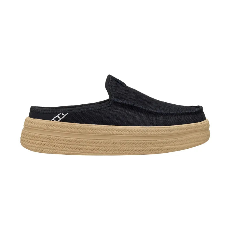 Women's Austin Lift Espadrille Woven Black