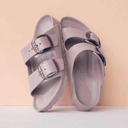 Women's Arizona Big Buckle EVA Narrow Faded Purple