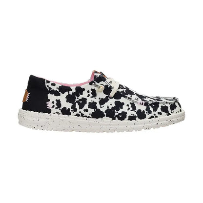 Women's Wendy Spotted Cow Black/Cow