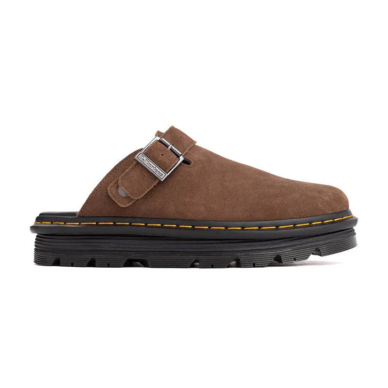Women's ZebZag Mule Brown Bronx Suede