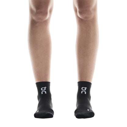 Core Run Sock Mid 2 Pack Black