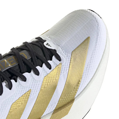 Men's Adizero EVO SL White/Matte Gold/Black