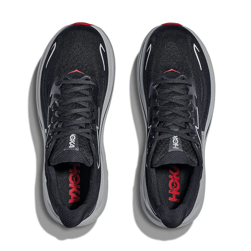 Men's Clifton 10 Black/Silver