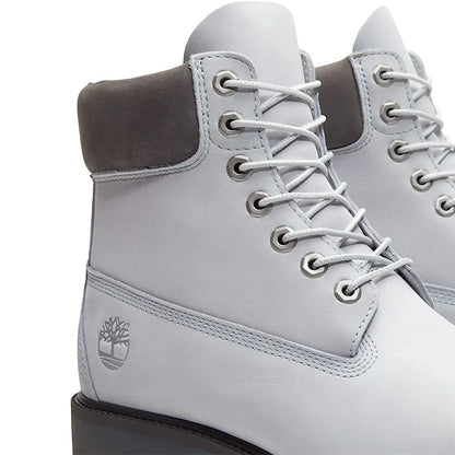 Men's 6" Premium Waterproof Light Blue Nubuck