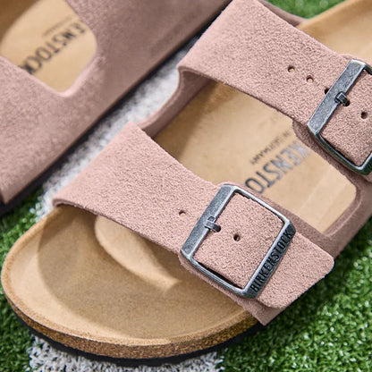 Women's Arizona Narrow Pink Clay Suede