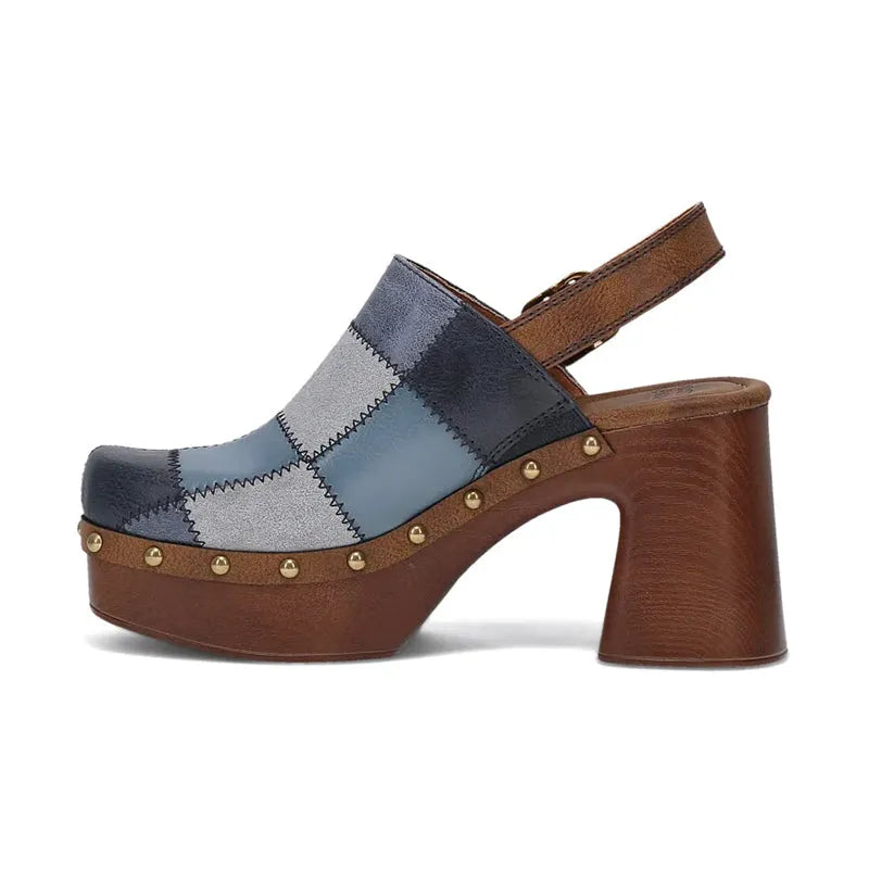 Women's Wylie Patchwork Clog Denim