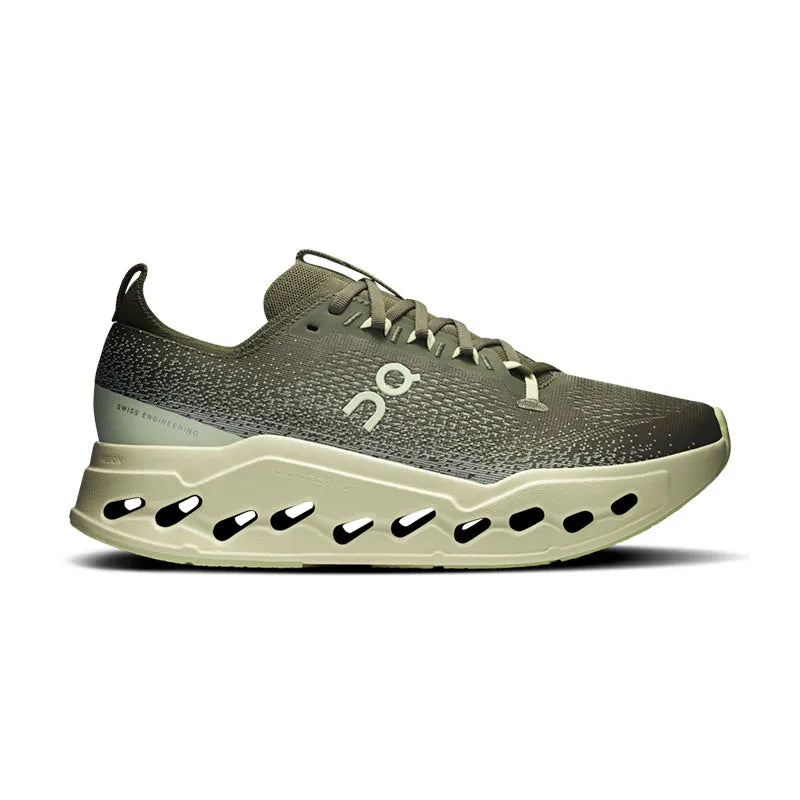 Men's Cloudsurfer Max (WIDE) Olive/Seedling