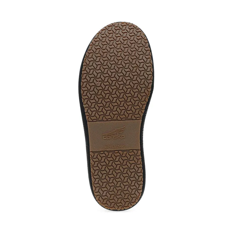 Women's Platform Pro Clog Black Burnished Nubuck
