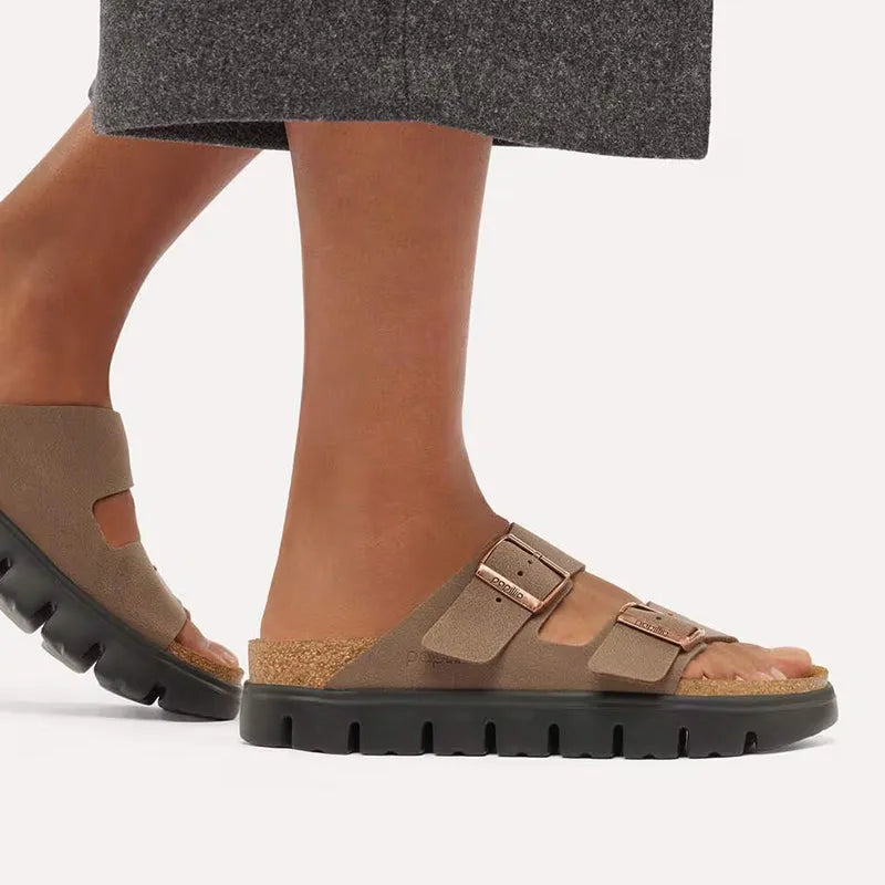 Women's Arizona Chunky Narrow Mocha Birkibuc