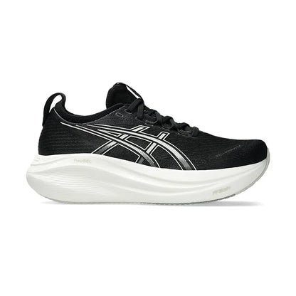 Women's Gel-Nimbus 27 (WIDE) Black/Lake Grey