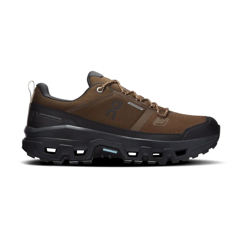Men's Cloudrock Low Waterproof Earth/Black