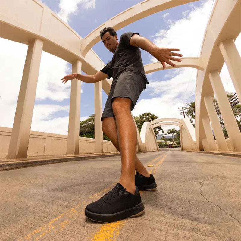 Men's Shoreline Del Mar Black/Black/Gum