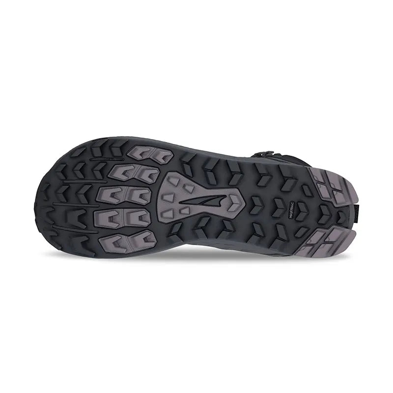 Men's Lone Peak 9 Waterproof Mid Black/Grey