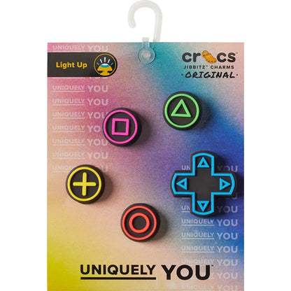 Jibbitz 5 Pack Game Controller