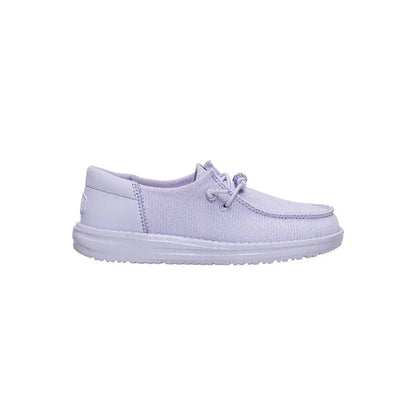 Kid's Grade School Wendy Funk Shoelry Thistle Purple