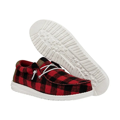 Men's Wally Buffalo Plaid Red