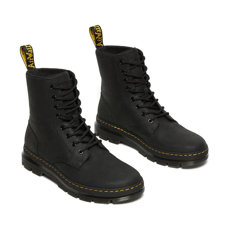Men's Combs Leather Black Wyoming