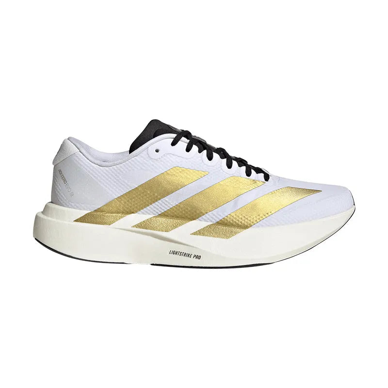 Men's Adizero EVO SL White/Matte Gold/Black