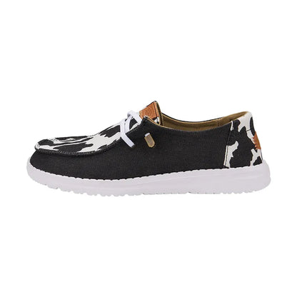 Women's Wendy Animal Black/Cow