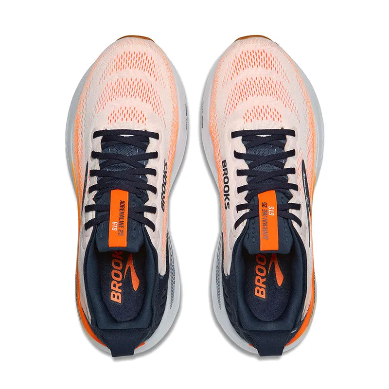 Men's Adrenaline GTS 25 White/Spellbound/Orange