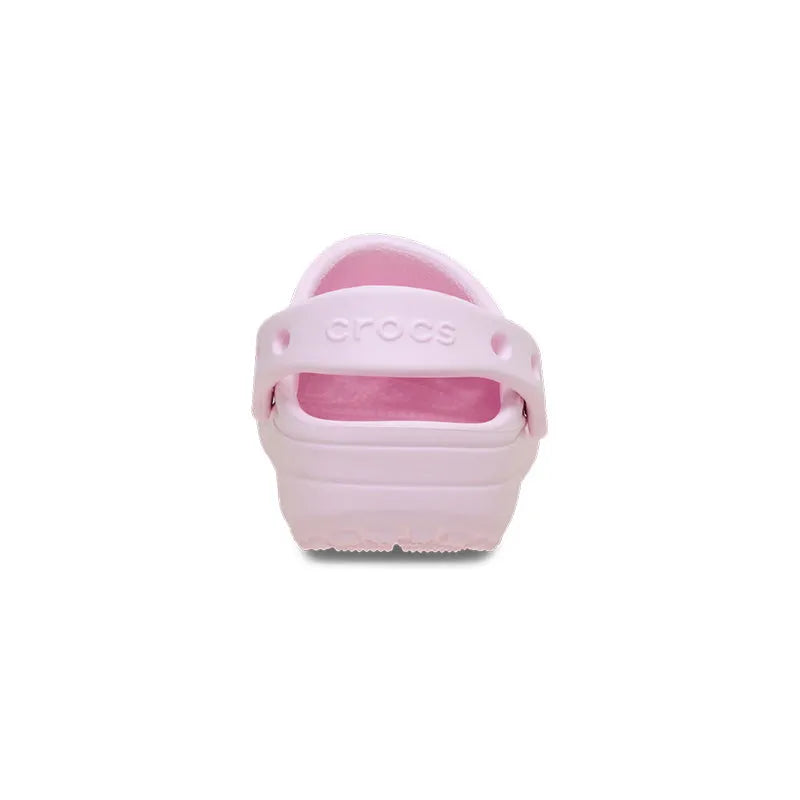 Kid's Preschool Classic Floral Cut Out Clog Pink Milk
