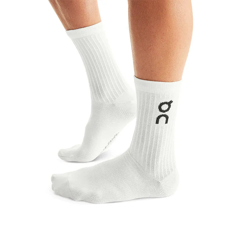 Logo Sock High 3 Pack White