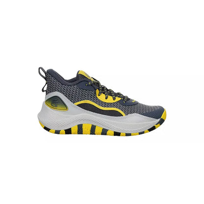 Kid's Grade School Curry 3Z 24 Downpour Gray/Halo Gray