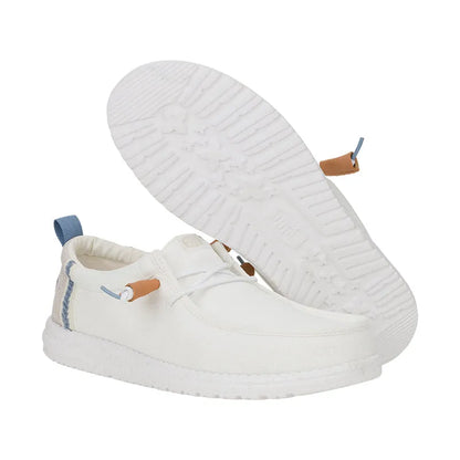 Men's Wally Craft Linen White/Stone Grey