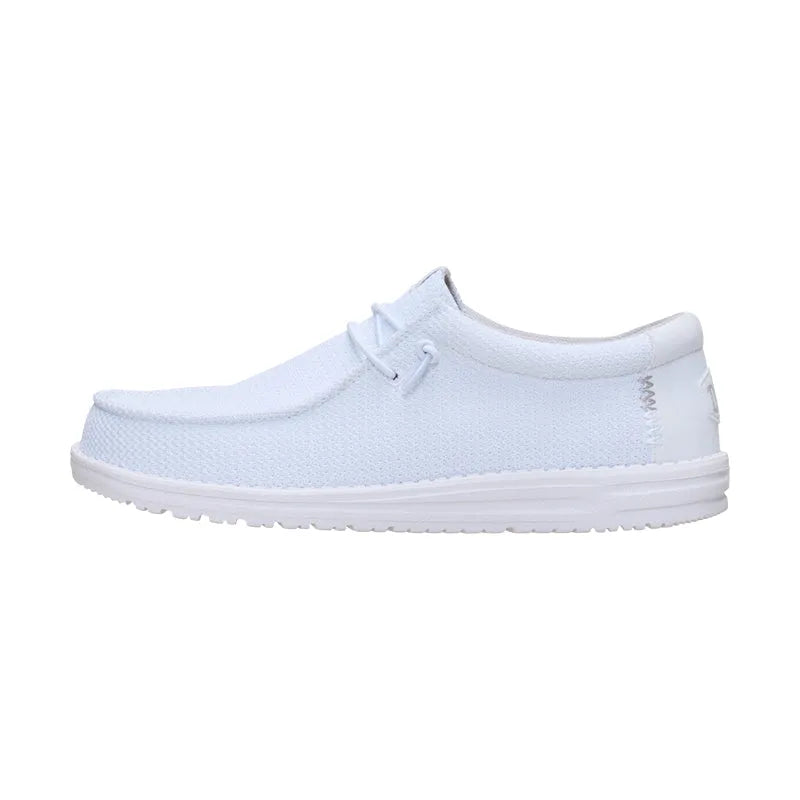 Men's Wally Mesh White